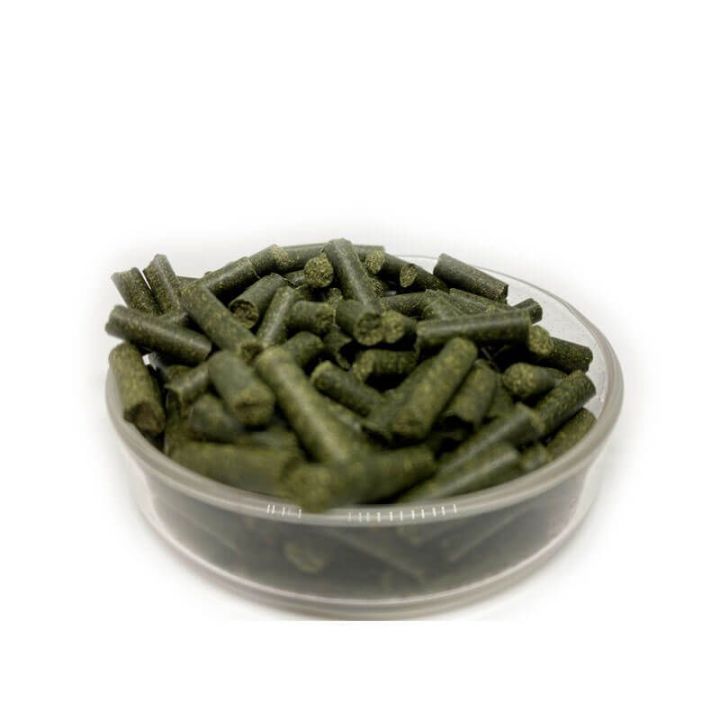 Shrimp pellets ortie