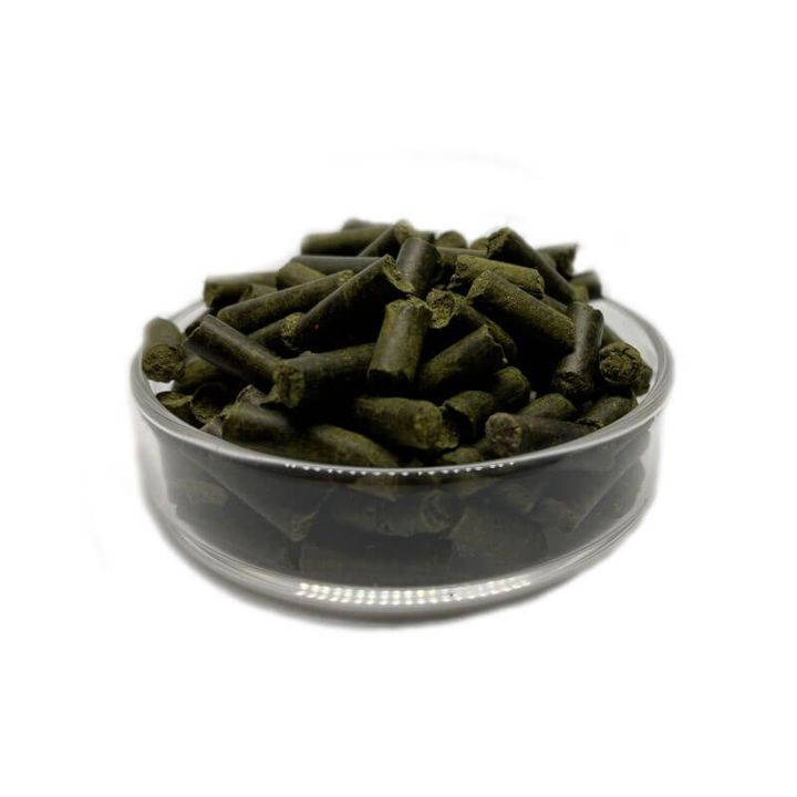 Shrimp pellets épinards