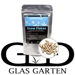 GlasGarten Shrimp Snacks Snow Flakes – Sticks de soja pour crevettes d’aquarium