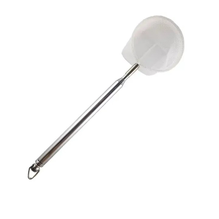 épuisette télescopique pour crevettes, manche extensible
