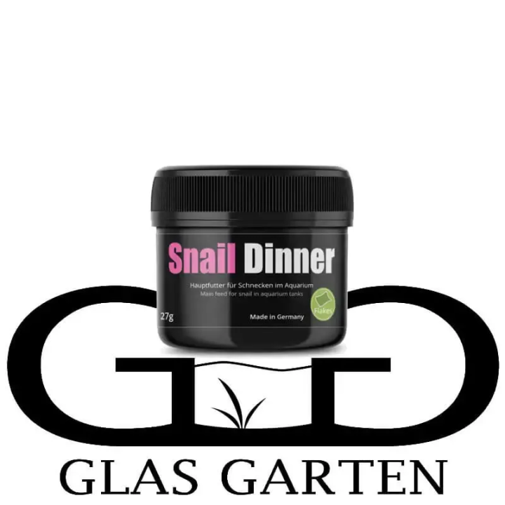 GlasGarten Snail Dinner Pour Escargots D'Aquarium
