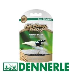 Shrimp King Snow Pops – Nourriture pour crevettes d’aquarium, stick de soja naturel